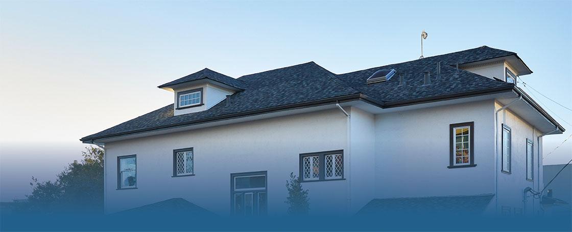 roof of apartment building