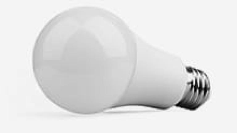 LED lightbulb. 