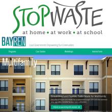 Stop waste home page